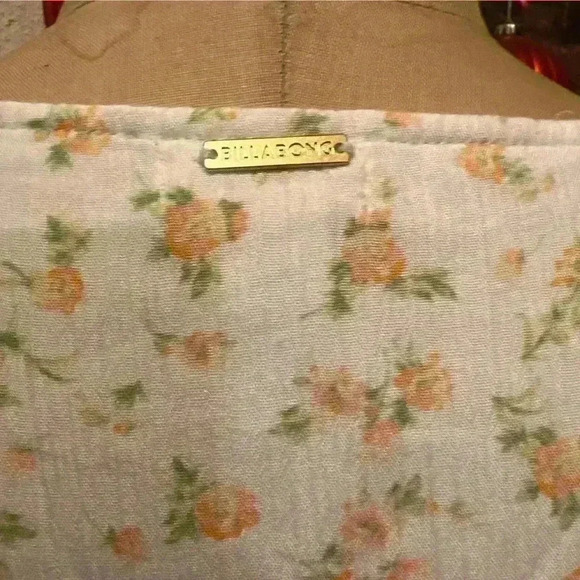 Billabong Wrap and Roll Woven Floral Dress Size M - Picture 13 of 16